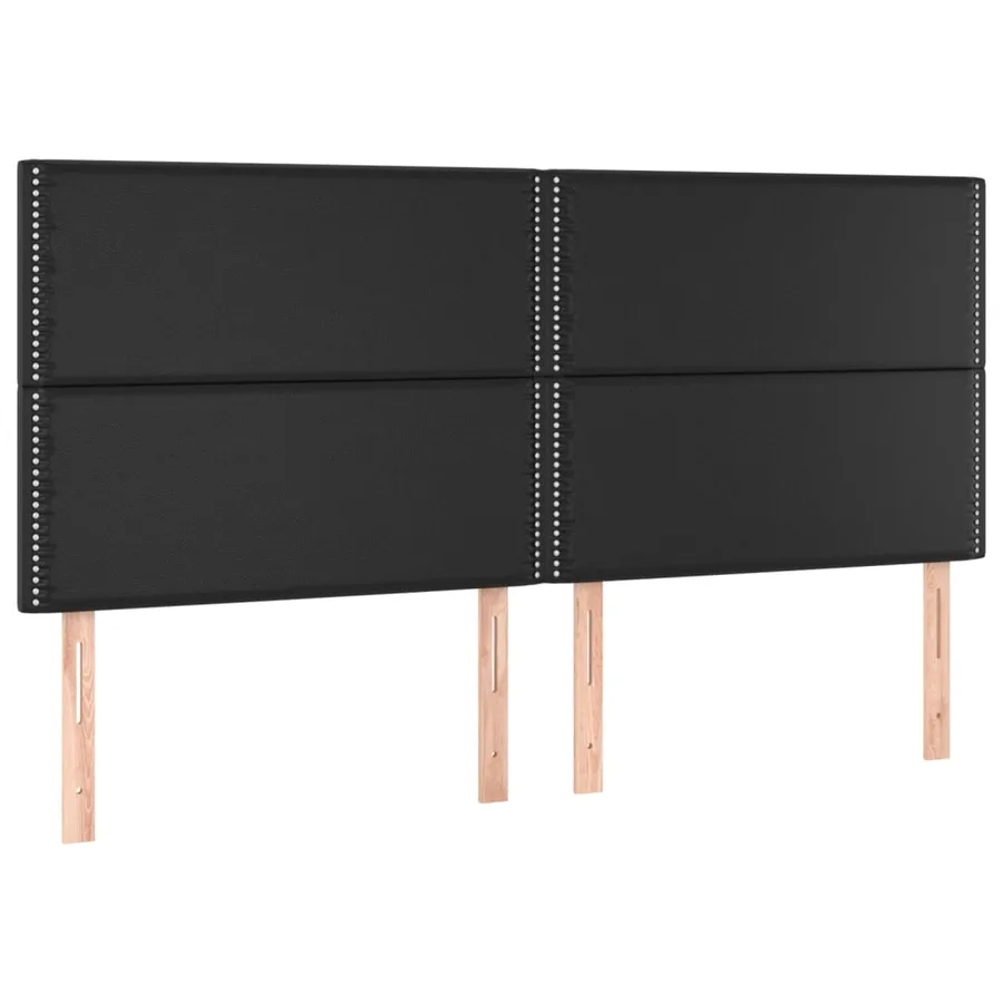 Sommier à lattes de lit avec matelas et LED Noir 200x200 cm - 7