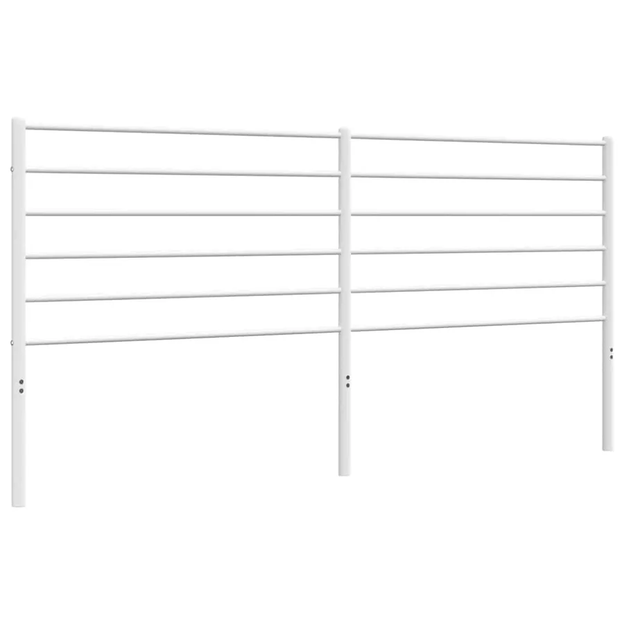Tête de lit de remplacement métal blanc 180 cm - 2