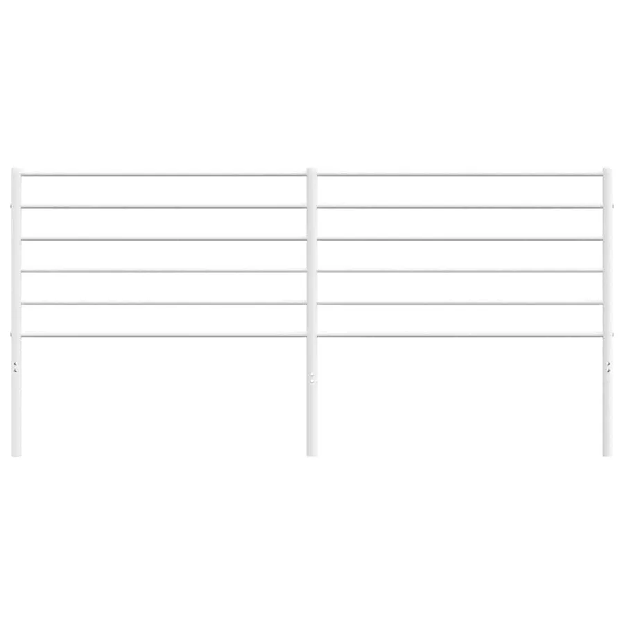 Tête de lit de remplacement métal blanc 180 cm - 4