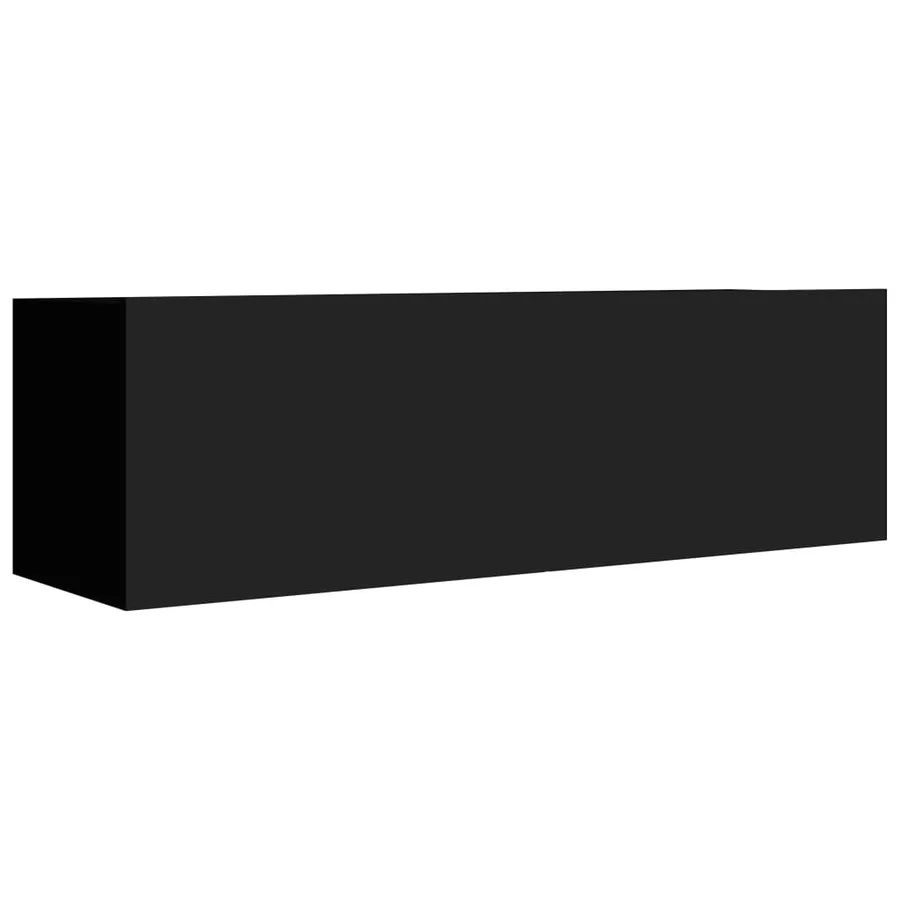 Ensemble de meubles TV 6 pcs Noir Bois d'ingénierie - 5