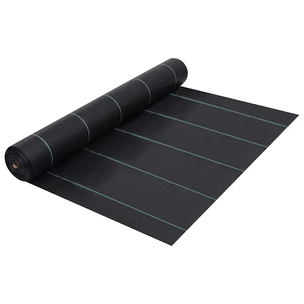 Toile de paillage Noir 1x50 m PP