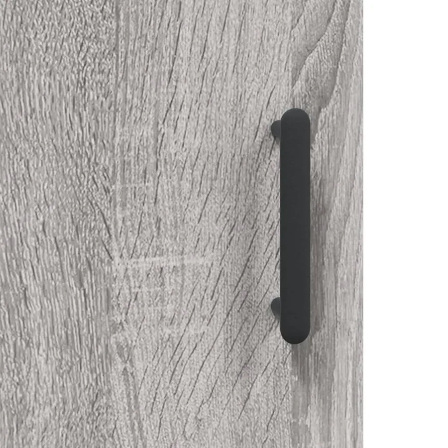Buffet haut Sonoma gris 34,5x34x180 cm Bois d'ingénierie - 10