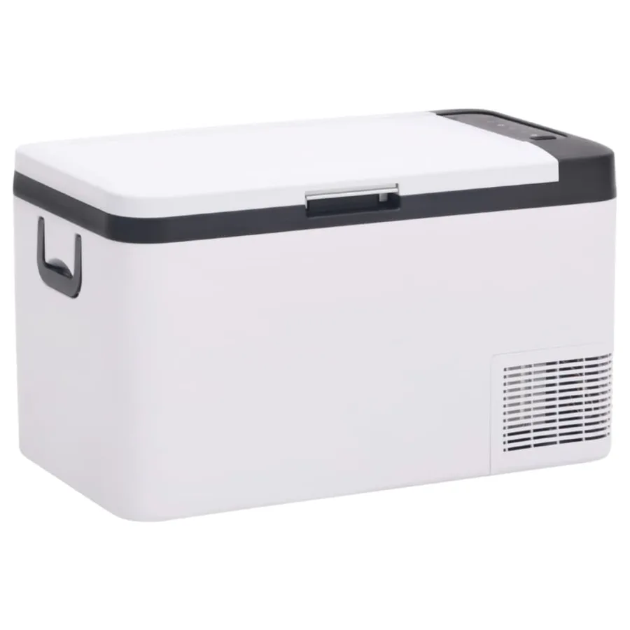 Glacière avec poignée et adaptateur noir et blanc 25 L PP et PE - 4