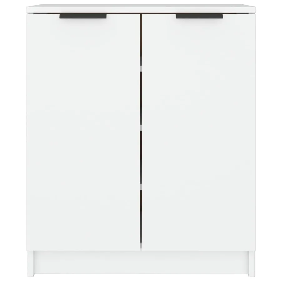 Armoire à chaussures Blanc 59x35x70 cm Bois d'ingénierie - 3