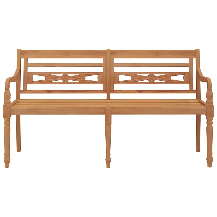 Banc Batavia 150 cm Bois massif de teck - 3