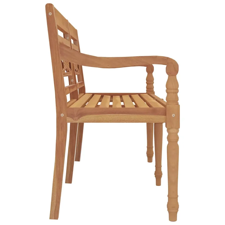Banc Batavia 150 cm Bois massif de teck - 4