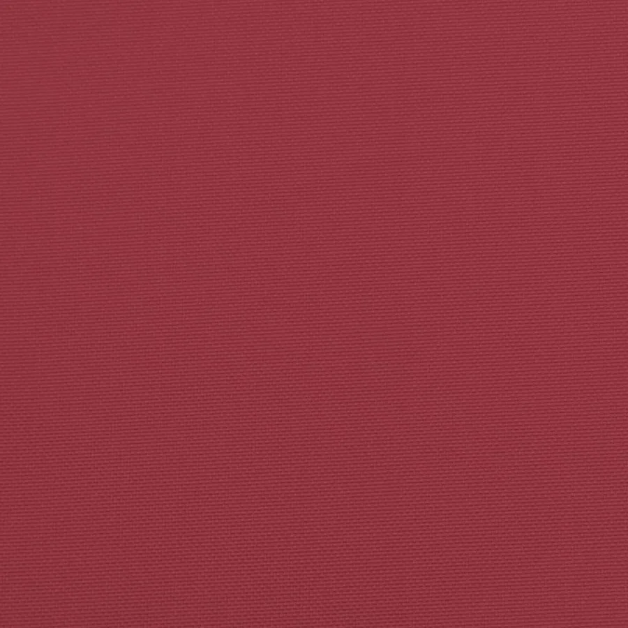 Coussins de chaise de jardin lot de 6 rouge bordeaux 40x40x4 cm - 8