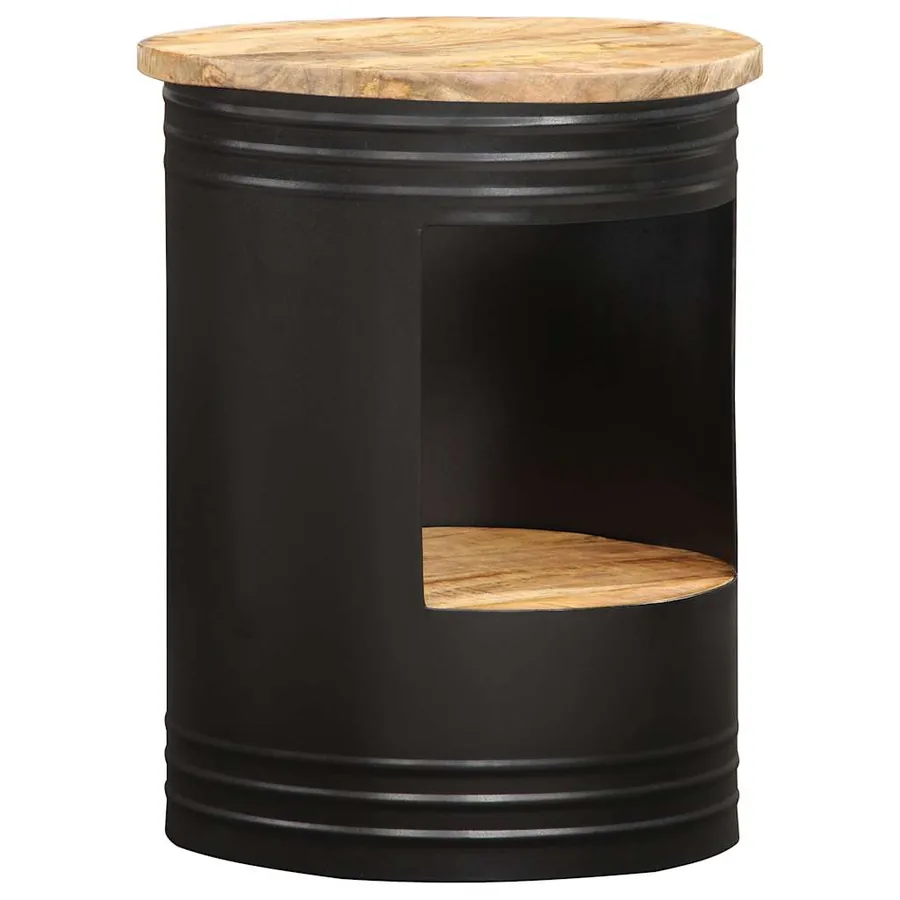 Table basse 43x55 cm bois de manguier solide