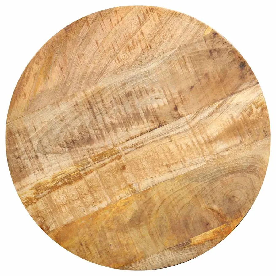 Table basse 43x55 cm bois de manguier solide - 5