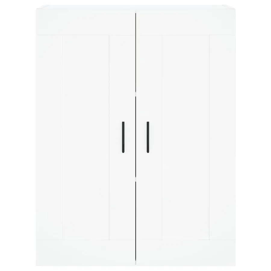 Armoire murale blanc 69,5x34x90 cm bois d'ingénierie - 6