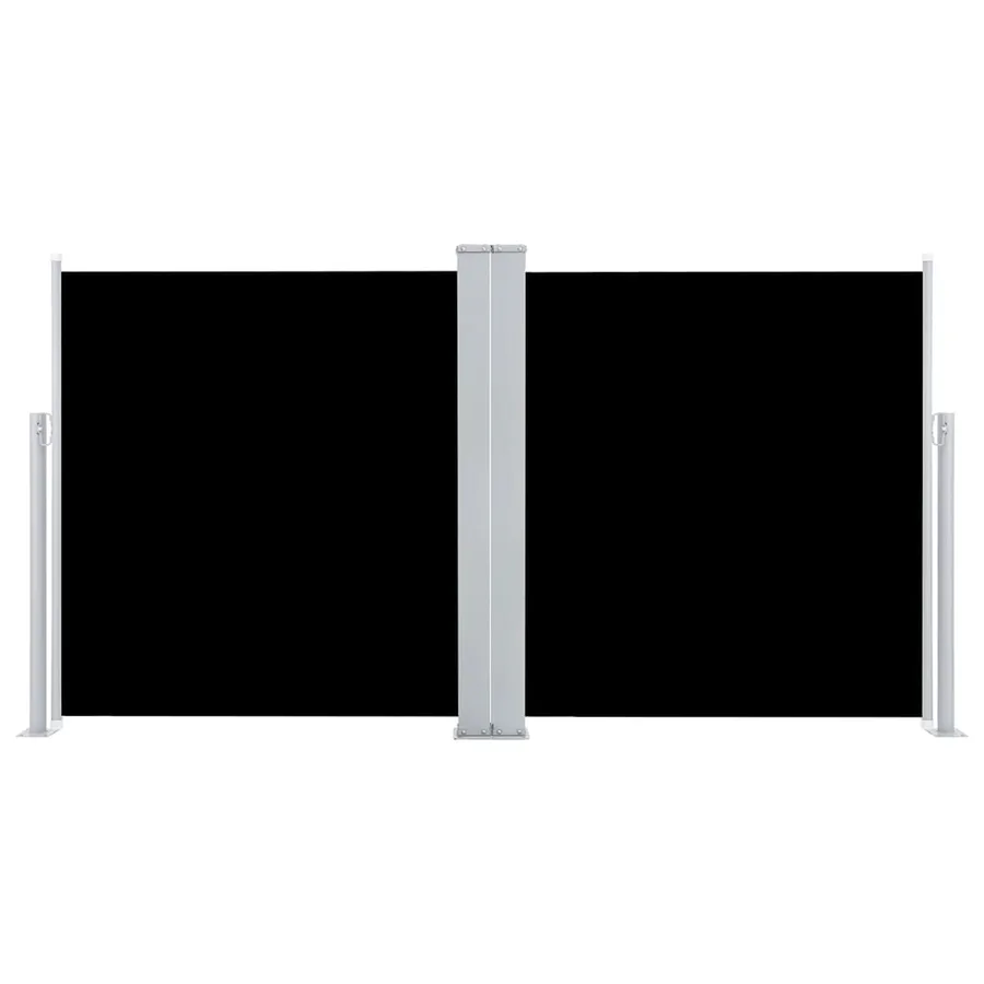 Auvent latéral rétractable Noir 100 x 600 cm - 3