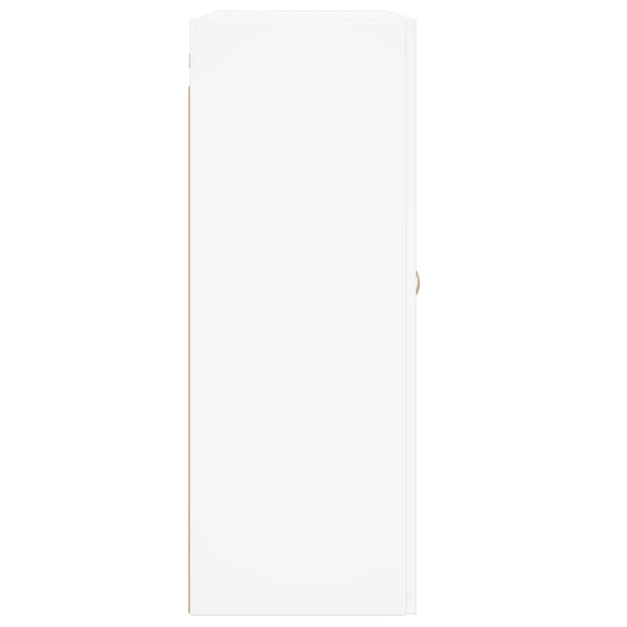Armoire murale blanc 69,5x34x90 cm bois d'ingénierie - 8