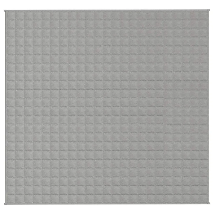 Couverture lestée Gris 220x240 cm 15 kg Tissu - 3
