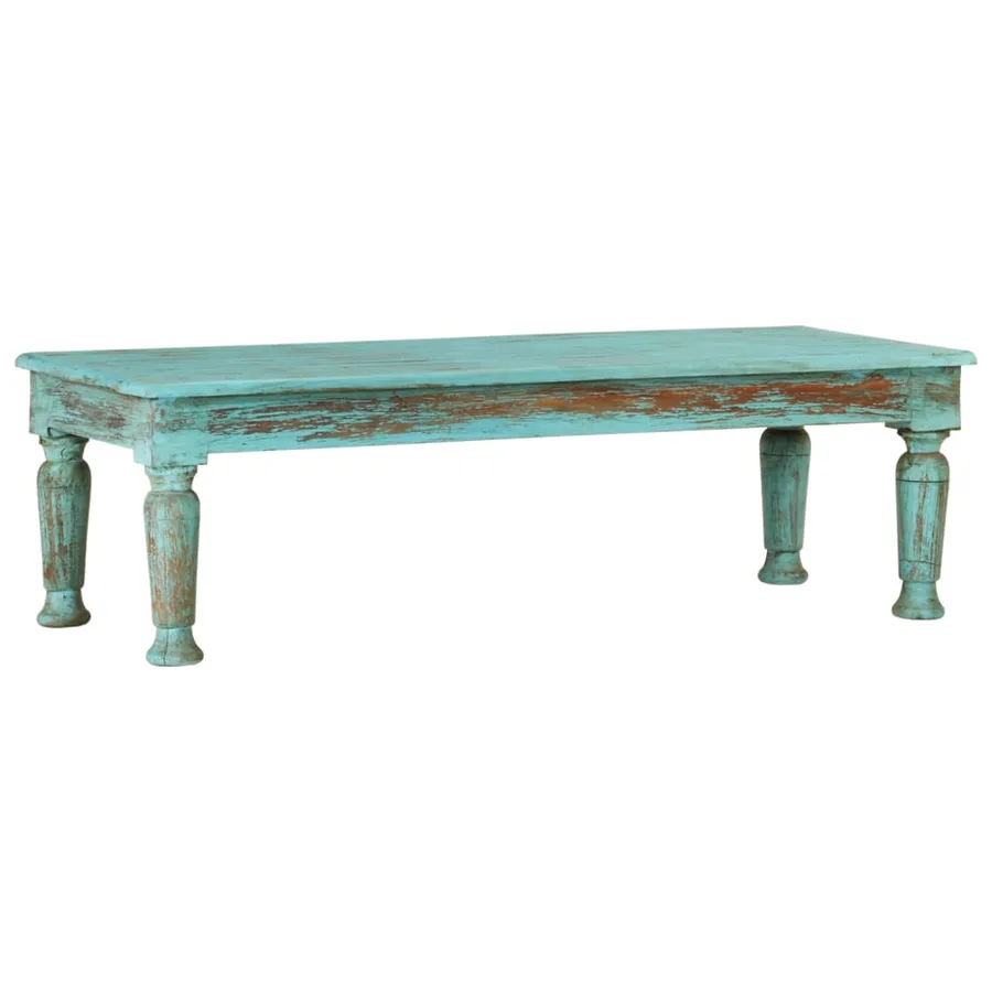 Table basse 110x50x34 cm Bois de récupération massif - 10