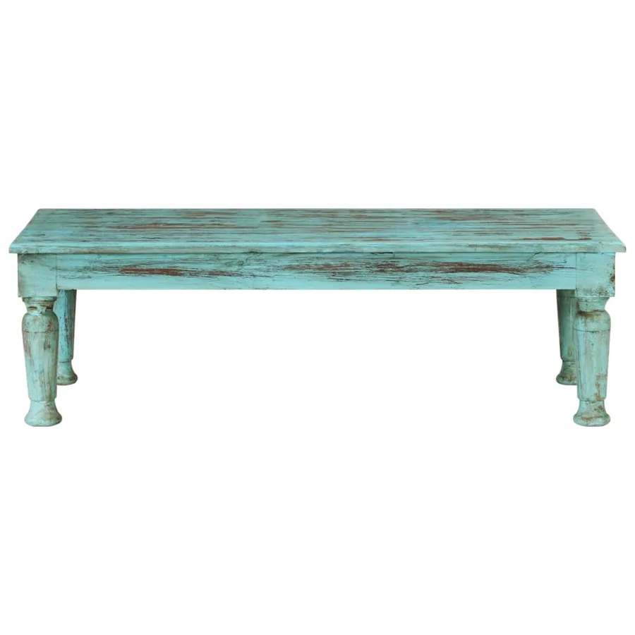 Table basse 110x50x34 cm Bois de récupération massif - 2