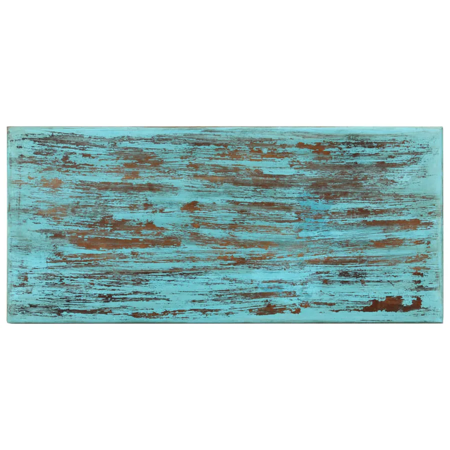 Table basse 110x50x34 cm Bois de récupération massif - 3