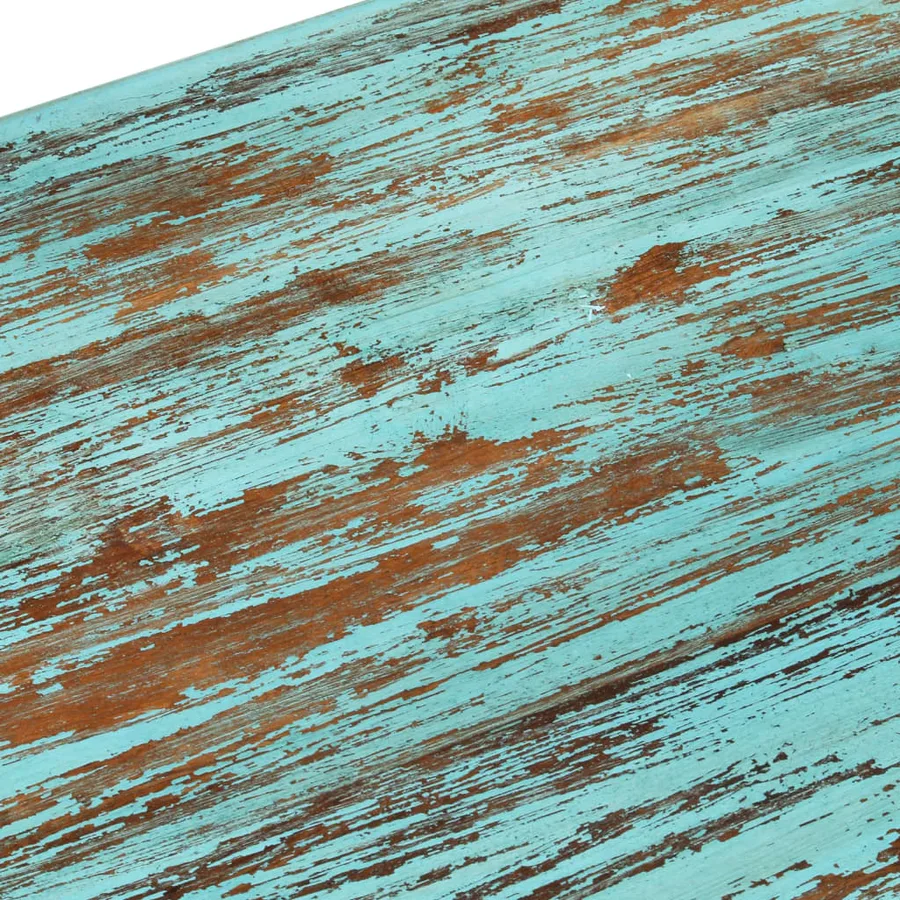 Table basse 110x50x34 cm Bois de récupération massif - 5