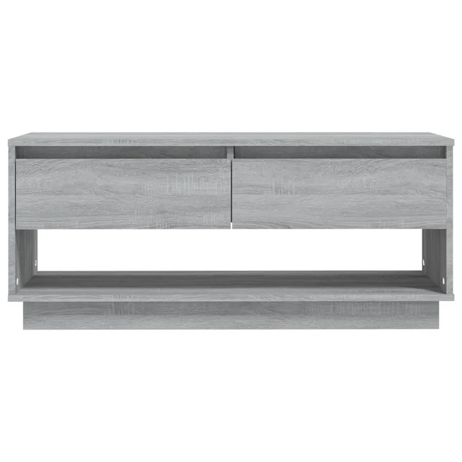 Meuble TV Sonoma gris 102x41x44 cm Bois d'ingénierie - 5