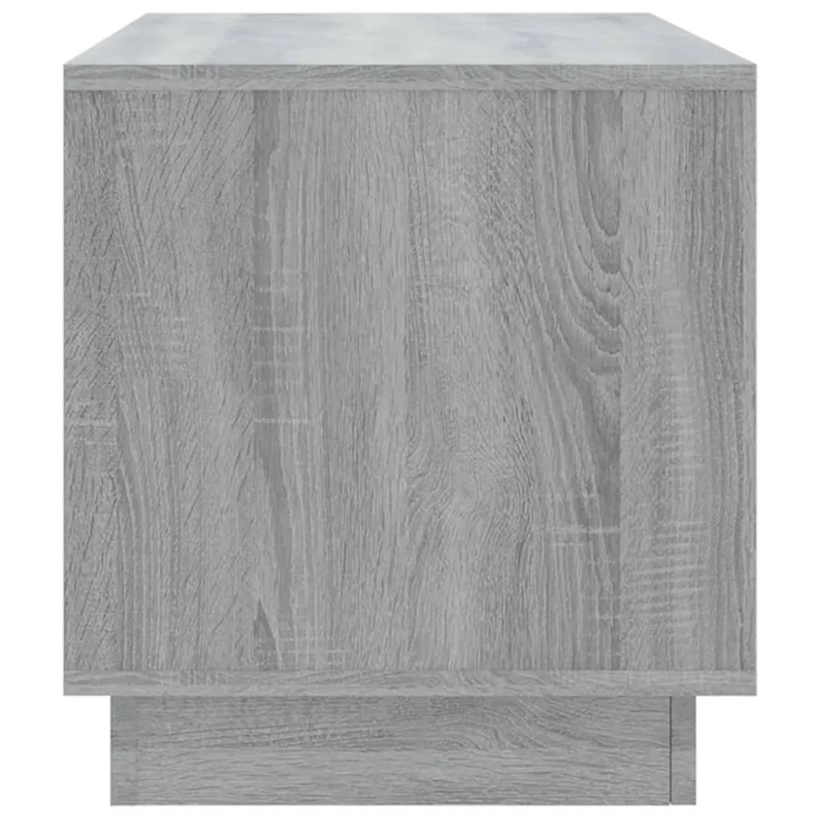 Meuble TV Sonoma gris 102x41x44 cm Bois d'ingénierie - 6