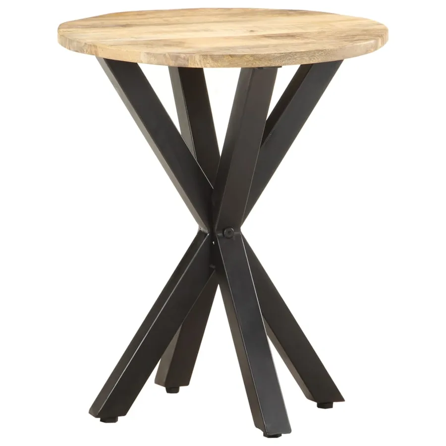 Table d'appoint 48x48x56 cm Bois de manguier massif - 10