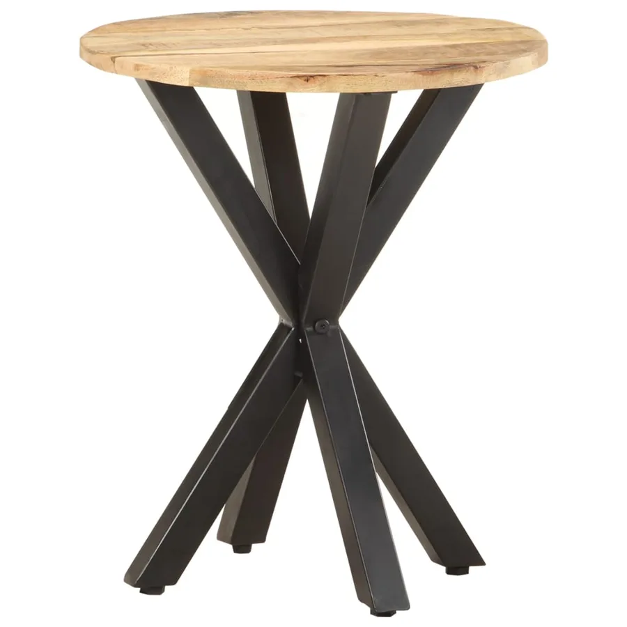 Table d'appoint 48x48x56 cm Bois de manguier massif - 7