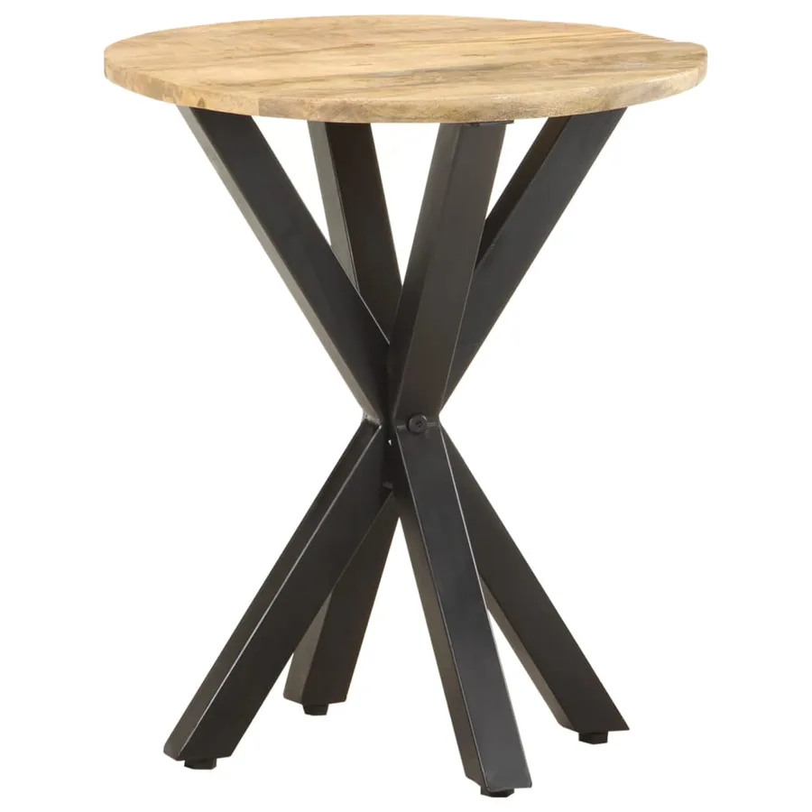 Table d'appoint 48x48x56 cm Bois de manguier massif - 8