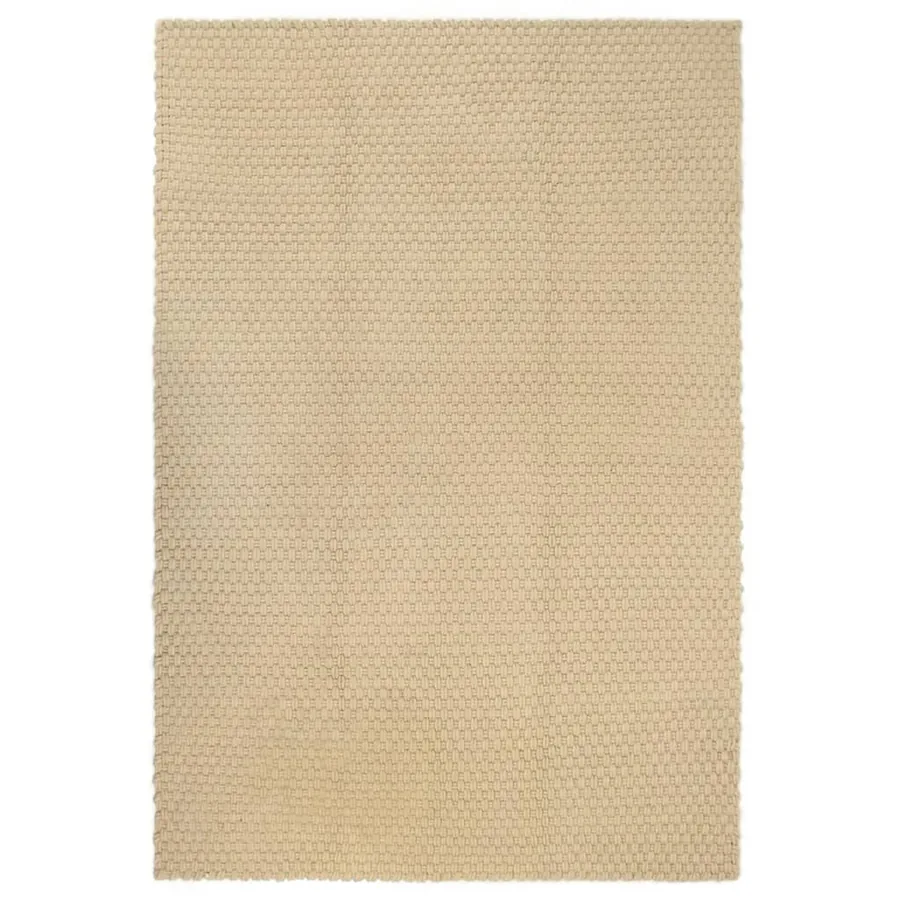 Tapis rectangulaire Naturel 120x180 cm Coton