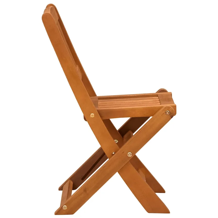 Chaises à manger pour enfants lot de 2 Bois d'eucalyptus - 4