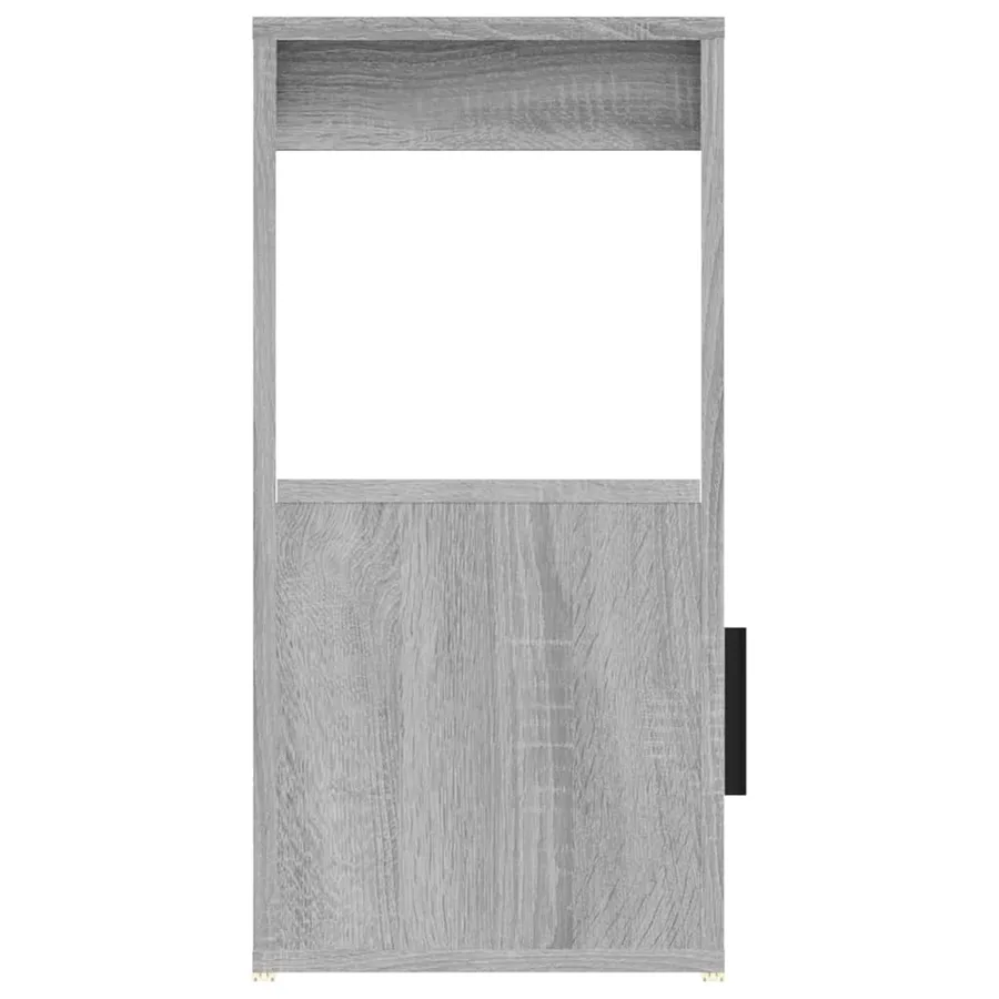 Buffet Sonoma gris 80x30x60 cm Bois d'ingénierie - 8