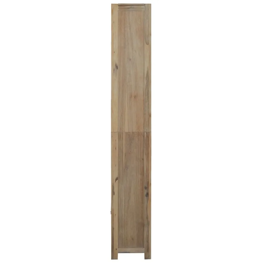 Bibliothèque 7 niveaux 80x30x200 cm Bois solide d'acacia - 4