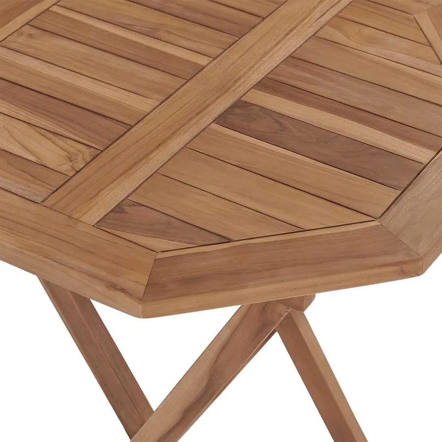Ensemble à manger de jardin 3 pcs Bois de teck massif - 7