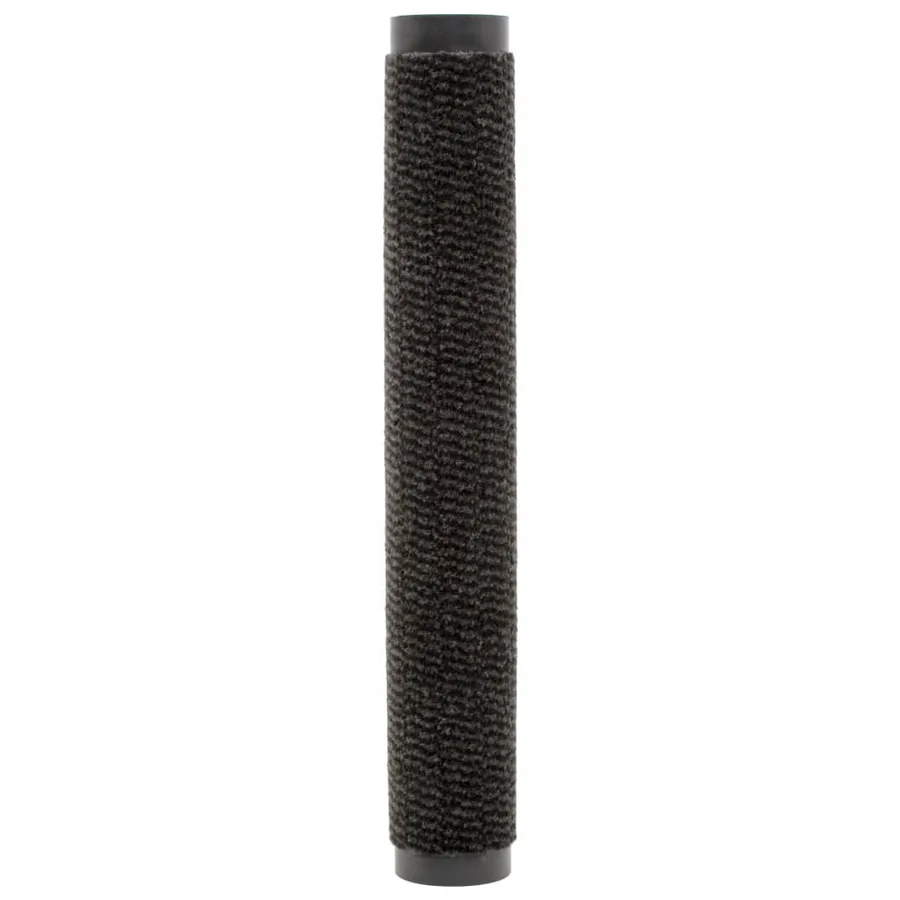 Paillassons rectangulaires 2 pcs 60 x 90 cm Noir - 4