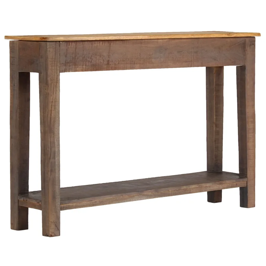 Table console Bois massif Vintage 118 x 30 x 80 cm - 3