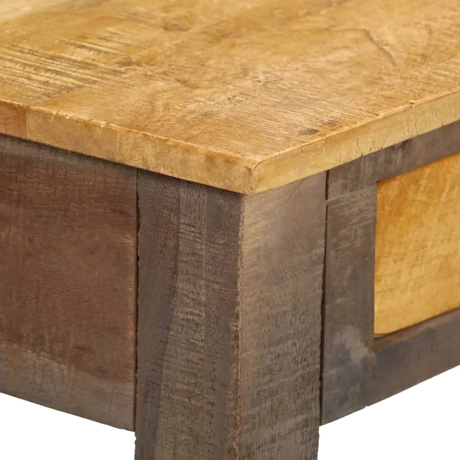Table console Bois massif Vintage 118 x 30 x 80 cm - 7