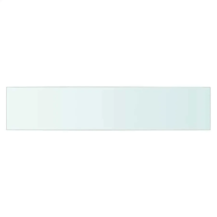 Panneaux d'étagère 2 pcs Verre Transparent 70x15 cm - 3
