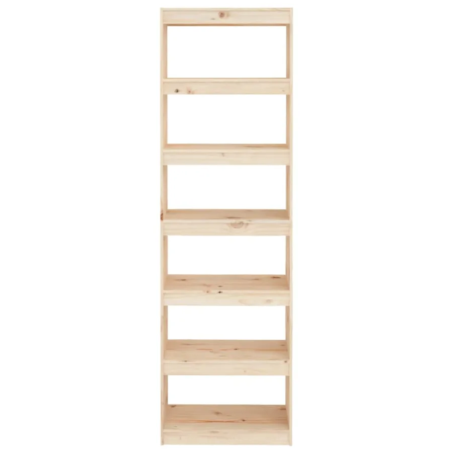 Bibliothèque/Séparateur de pièce 60x30x199,5 cm pin massif - 5