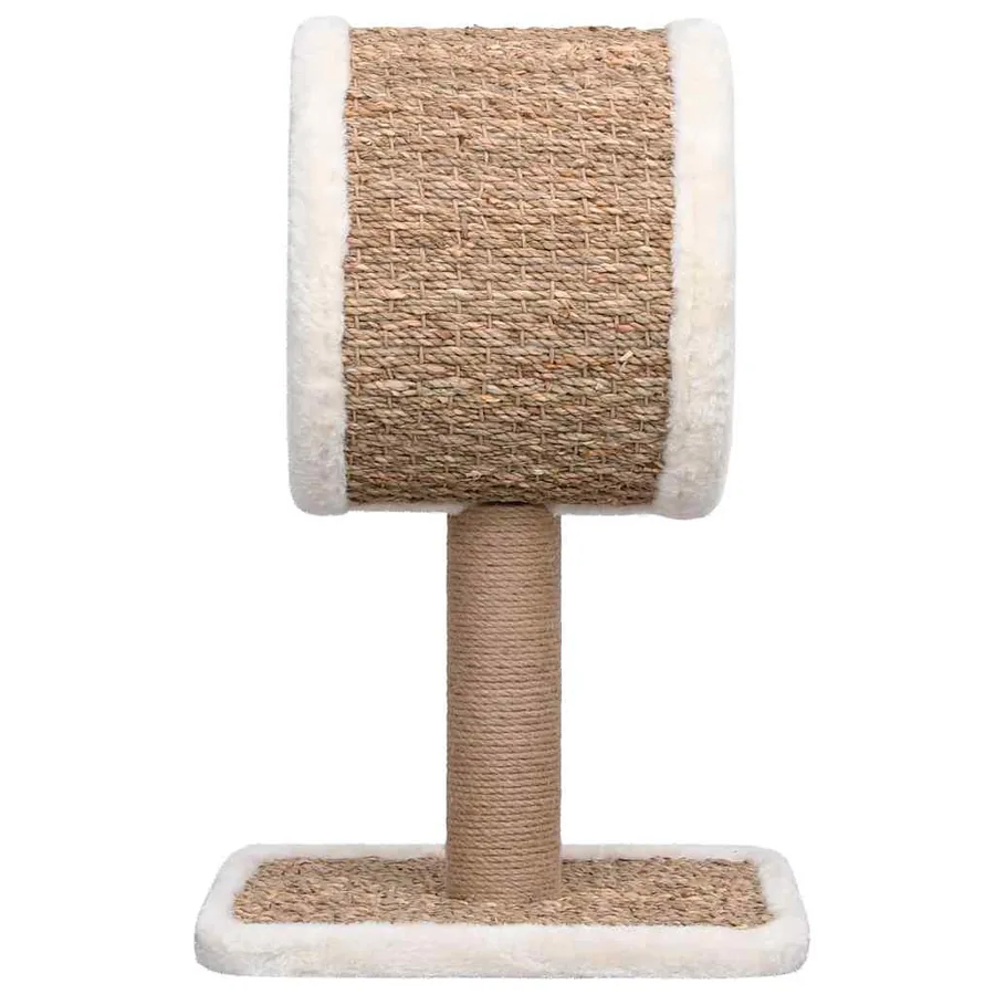 Arbre à chat et tunnel supérieur et jouet 56 cm Herbiers marins - 4