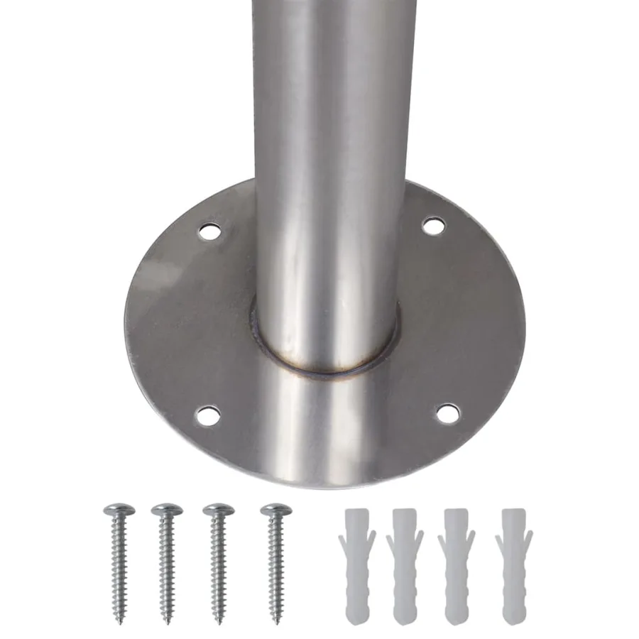 Support en acier inoxydable pour double boîte aux lettres - 4