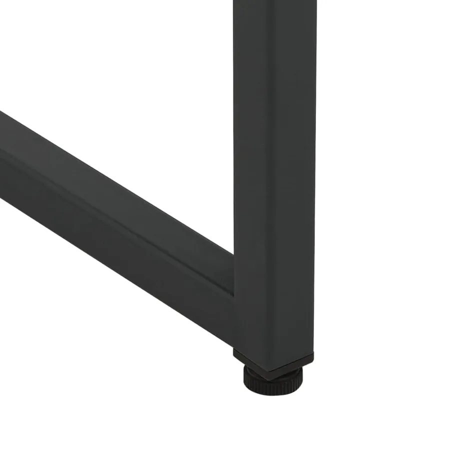 Buffet Noir 105x35x75 cm Acier - 9