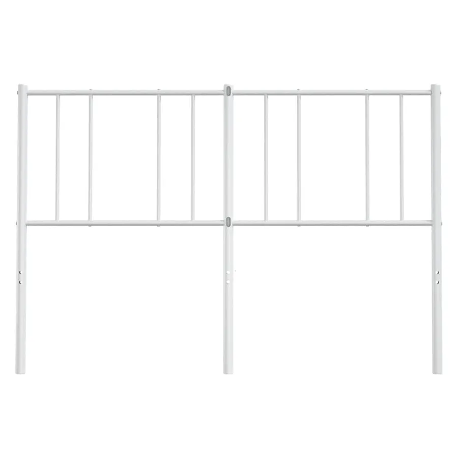 Tête de lit de remplacement métal blanc 120 cm - 4