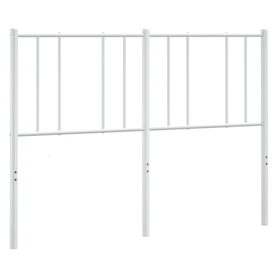 Tête de lit de remplacement métal blanc 120 cm - 5