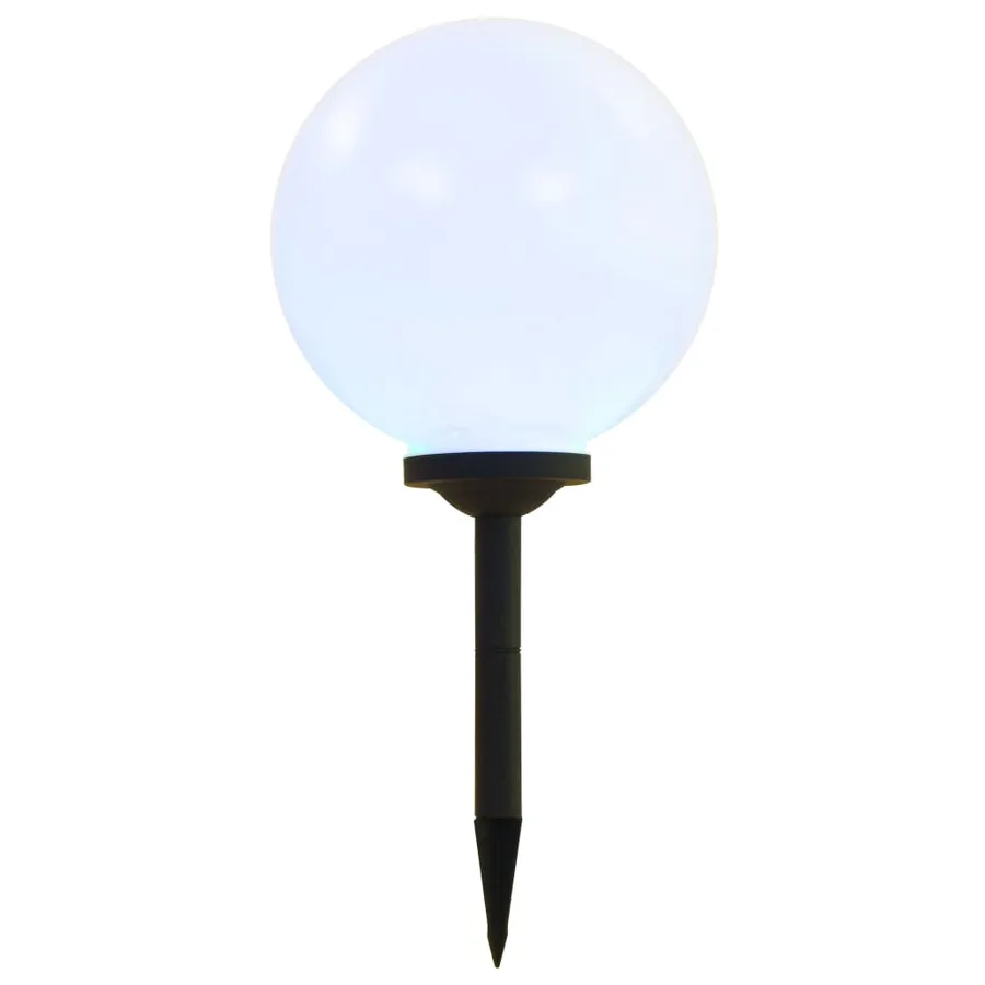 Lampes solaires sphériques LED de jardin 4 pcs 30 cm RVB - 4
