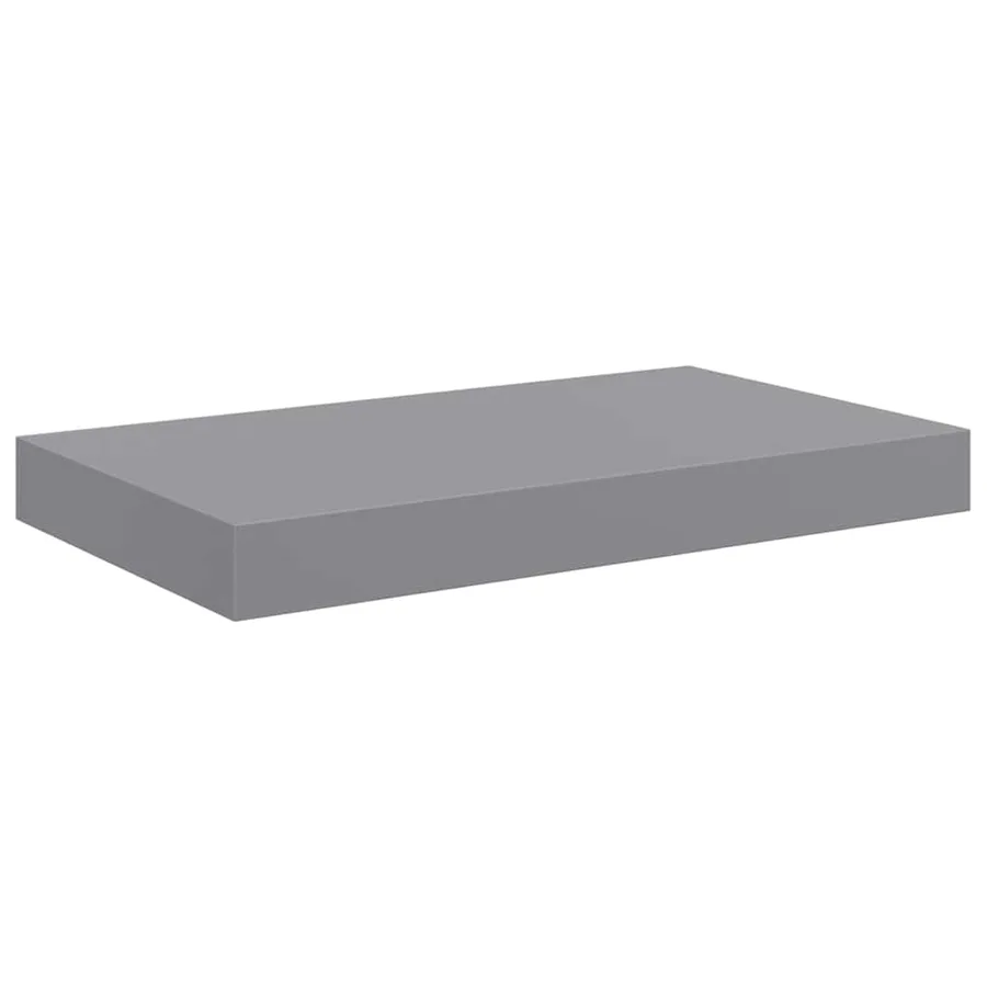 Étagères murales flottantes 4 pcs Gris 40x23,5x3,8 cm MDF - 6