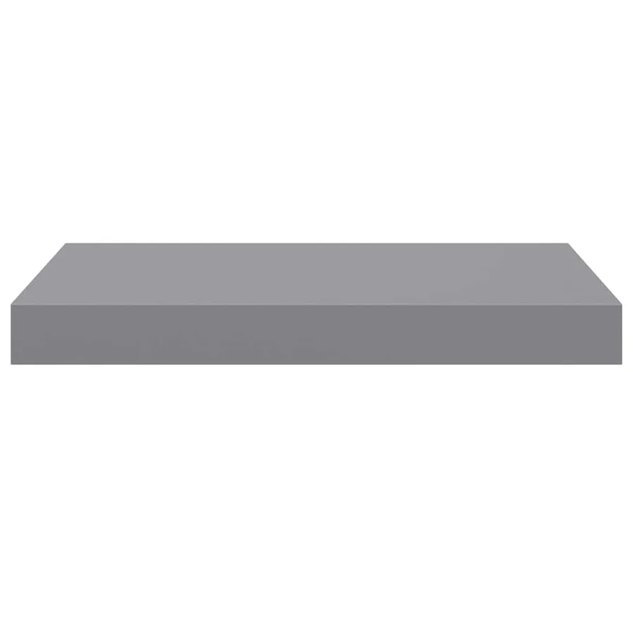 Étagères murales flottantes 4 pcs Gris 40x23,5x3,8 cm MDF - 7