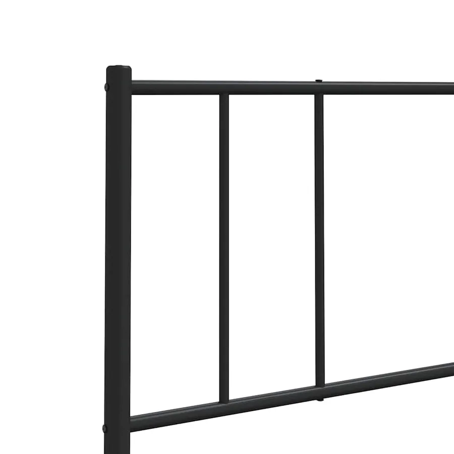 Tête de lit de remplacement métal noir 160 cm - 7