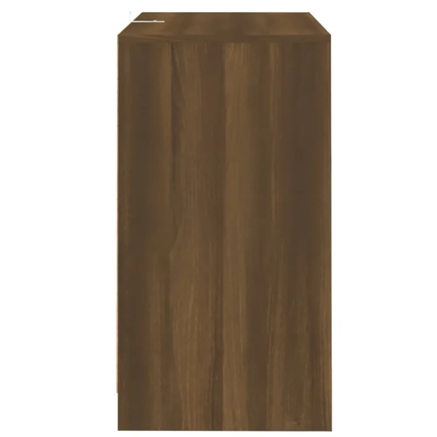 Buffets 2 pcs Chêne marron 70x41x75 cm Bois d'ingénierie - 5