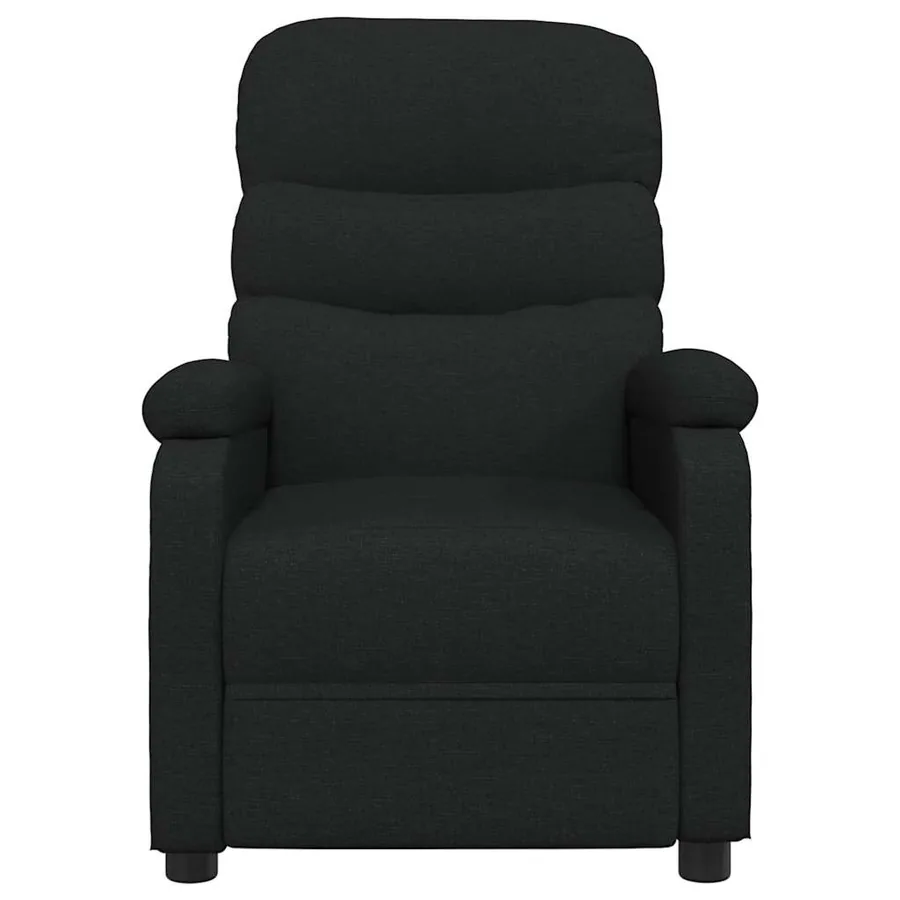 Fauteuil inclinable Noir Tissu - 3