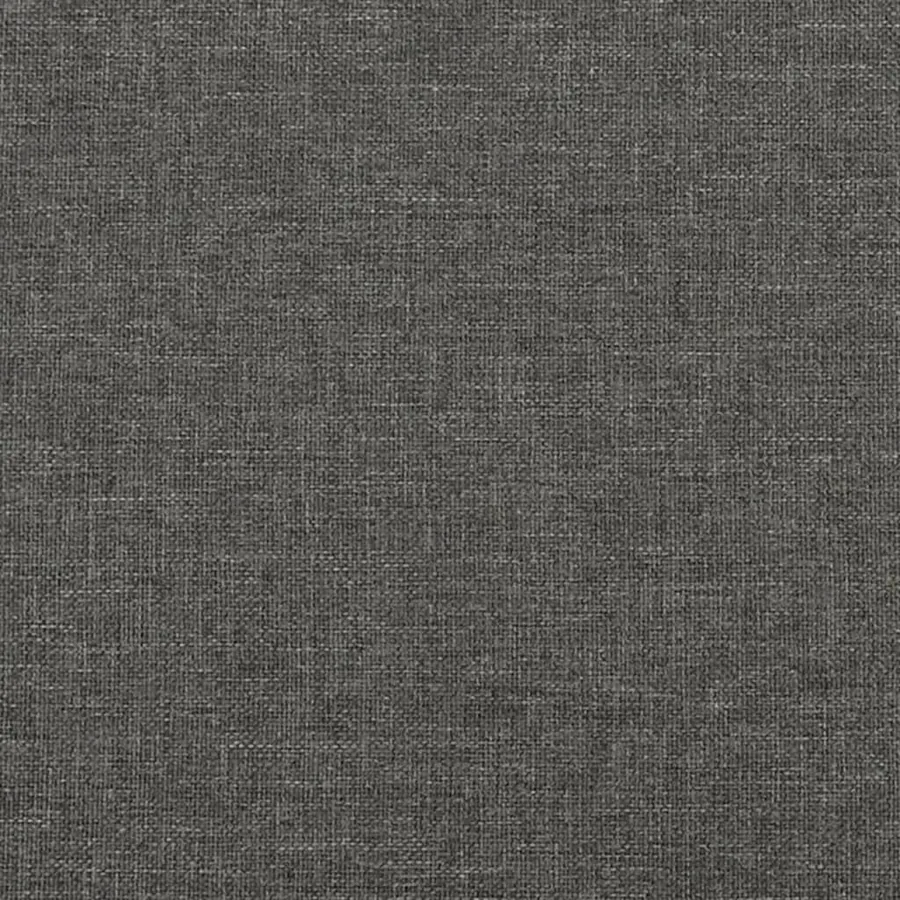 Cadre de lit sans matelas gris foncé 100x200 cm tissu - 8