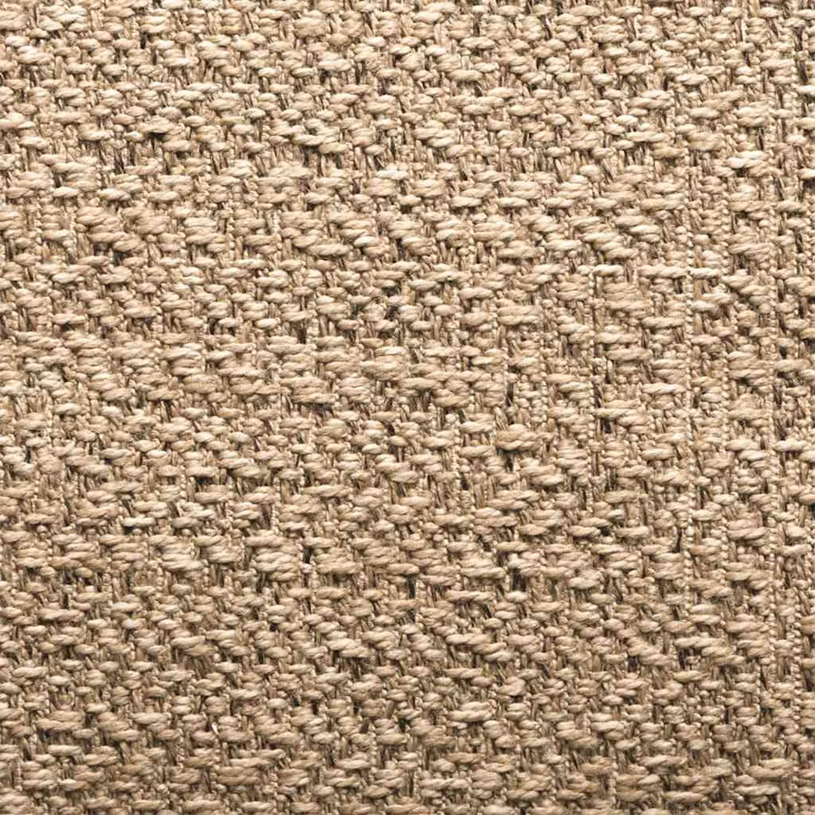 Tapis 120x170 cm aspect jute intérieur et extérieur - 5