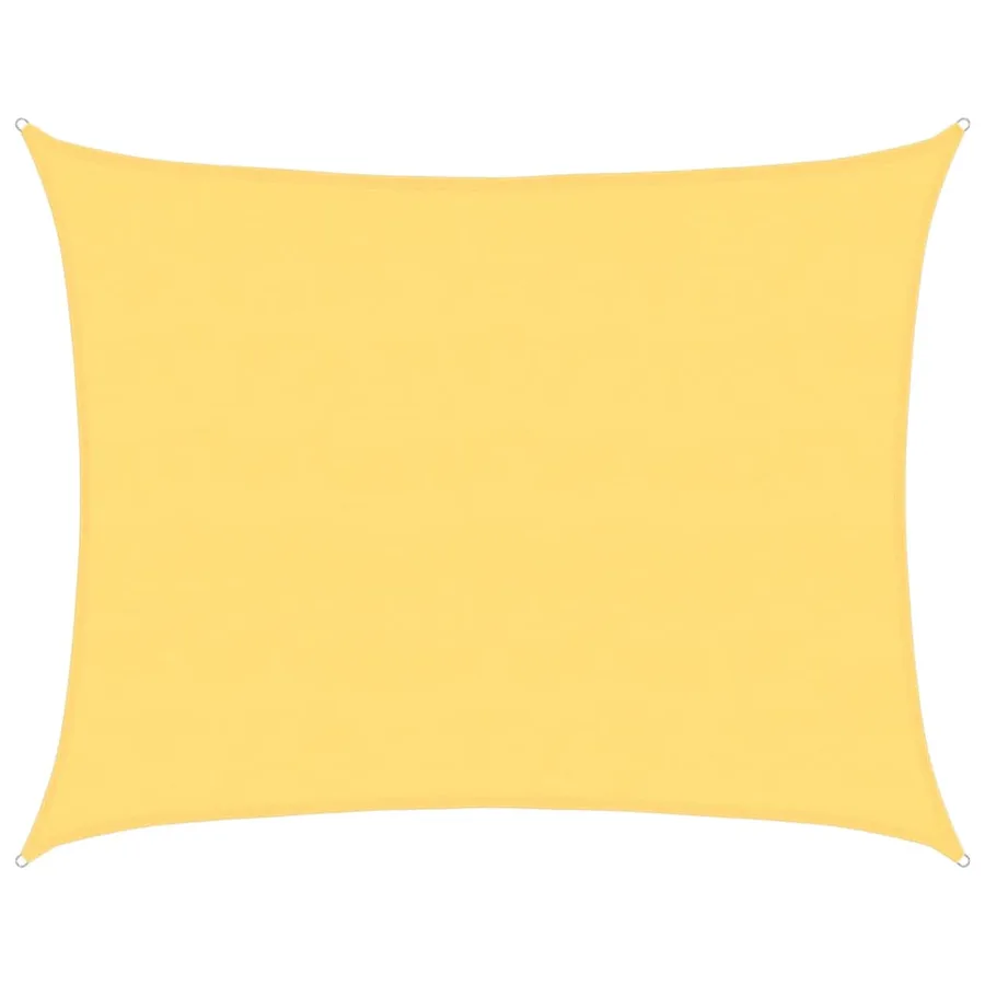 Voile d'ombrage 160 g/m² Beige 6x8 m PEHD - 2